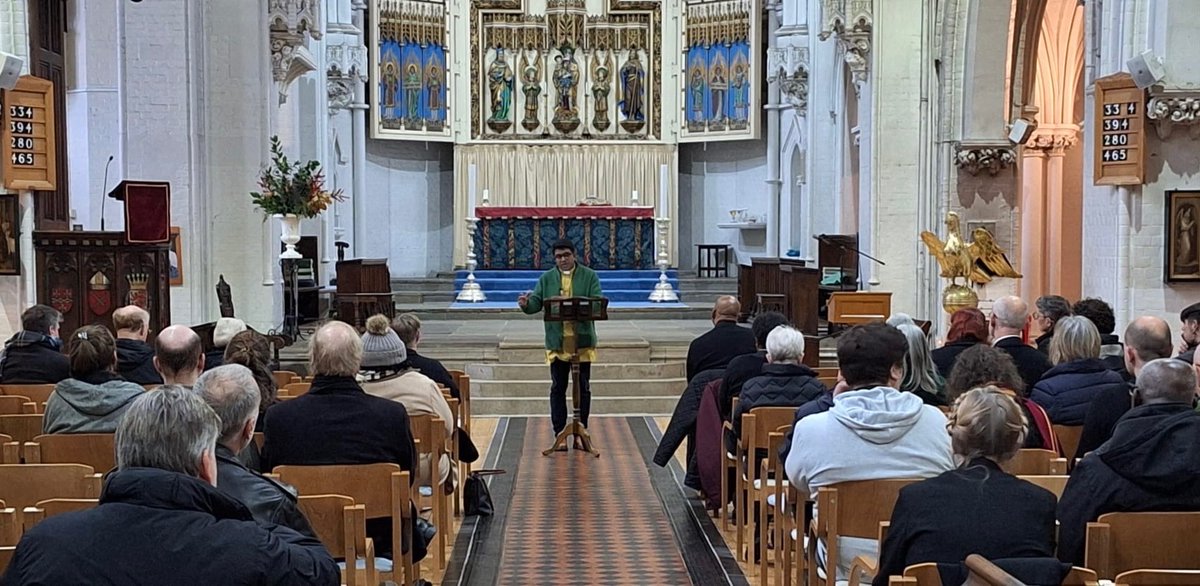 TheOutsider40's tweet photo. Grateful to have spent the morning with Edmonton Area Clergy reflecting on ‘waiting and hoping’ for our Advent Quite Day. 🙏🏾 @dioceseoflondon https://t.co/VJV8KuifM5