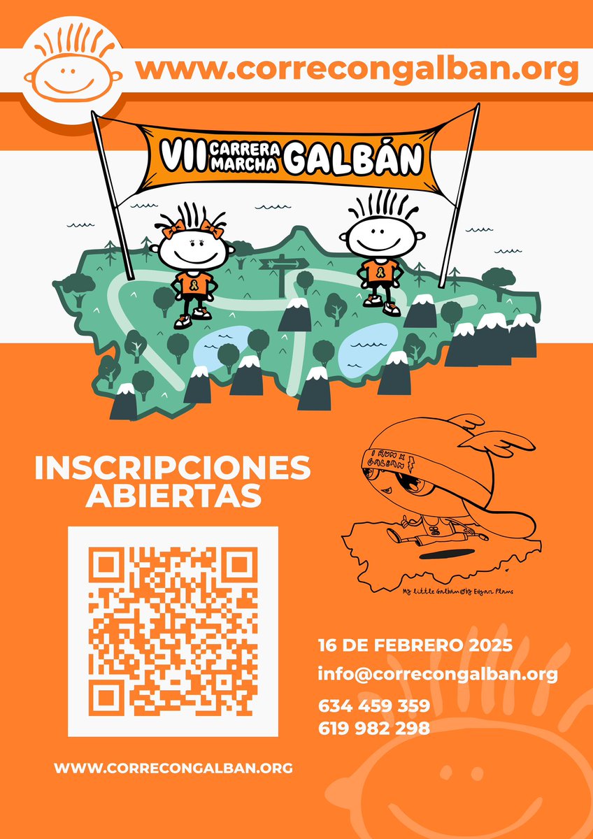 aytomorcin's tweet photo. Inscripciones abiertas para la VII Carrera Galbán, que este año tendrá lugar el 16 de febrero de 2025 🧡

👉 Apúntate ya en https://t.co/bsxyvX7b1t

@asoc_galban #morcín #correcongalbán #carreragalbán https://t.co/eNyNLWBmUd