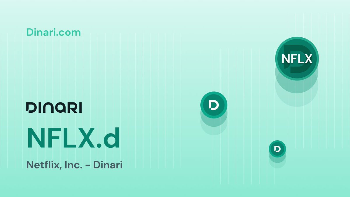 DinariGlobal's tweet photo. #dShare Deep Dives: Netflix Inc. / $NFLX.d 🎥
Join us as we explore Netflix’s rise from a DVD rental service to a global streaming giant that reshaped the entertainment industry. 🧵 https://t.co/ptLNTW2Pyo