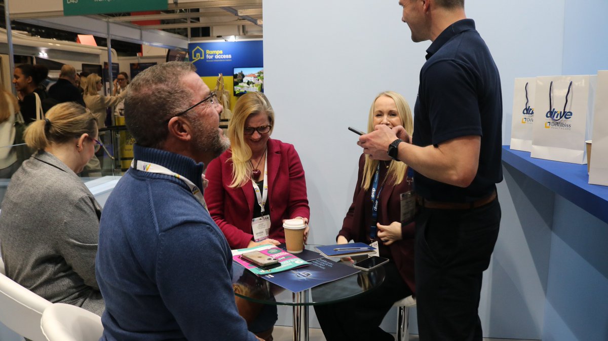Drive DeVilbiss (@ukddh) on Twitter photo What a great first day at <a href="/TheOTShow/">The OT Show</a> 2024!
Thank you to everyone who stopped by and chatted.
If you didn't have time to visit us to discuss our new products, come and see the team on stand C45 tomorrow. #DriveDeVilbissHealthcare #OccuptationalTherapy #TheOTSow What a great first day at <a href="/TheOTShow/">The OT Show</a> 2024!
Thank you to everyone who stopped by and chatted.
If you didn't have time to visit us to discuss our new products, come and see the team on stand C45 tomorrow. #DriveDeVilbissHealthcare #OccuptationalTherapy #TheOTSow