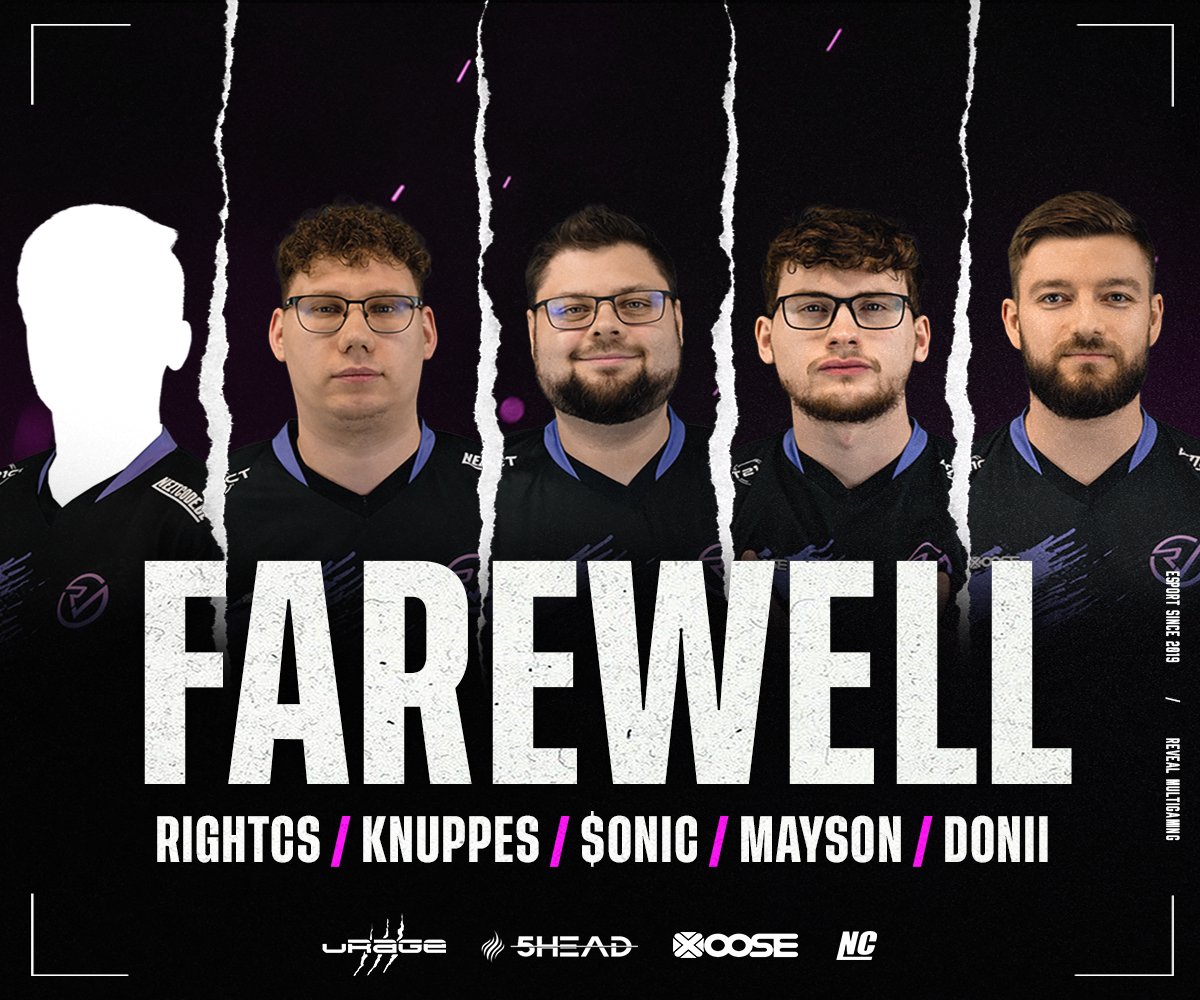 RVMultigaming's tweet image. Heute sagen wir Auf Wiedersehen zu unserem #OLDSQL #CS2 Team!
Nach einer starken Performance in der 4. Division und dem Aufstieg in die 3. Division, sowie einem wundervollen Media Day ist es Zeit getrennte Wege zu gehen. Wir danken euch für alles und wünschen euch noch alles…