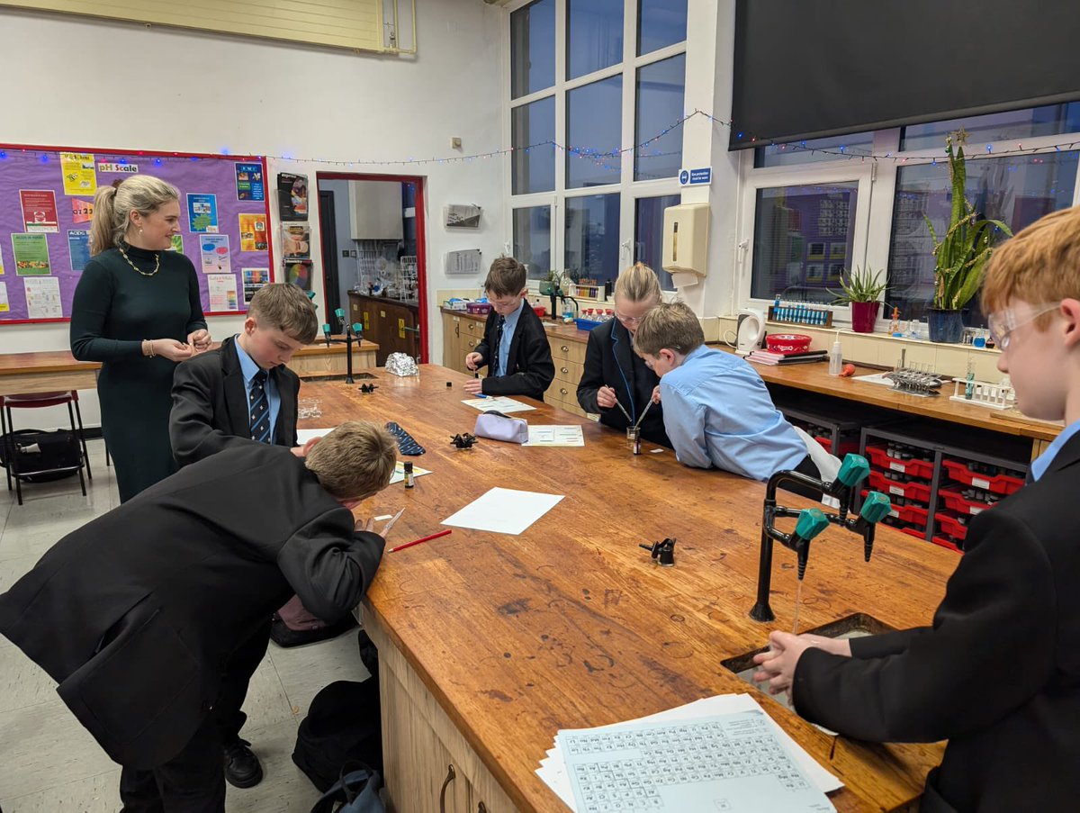 St. Louis Grammar School, Chemistry tweet media