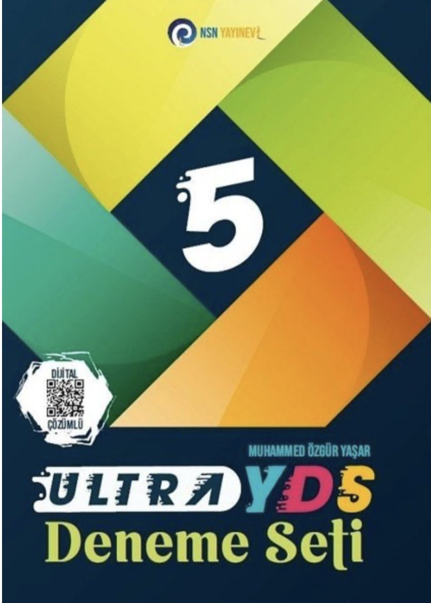 Orijinaline yakın #YDS deneme seti. Tüm d&amp;r mağazalarında.

dr.com.tr/kitap/ultra-yd…