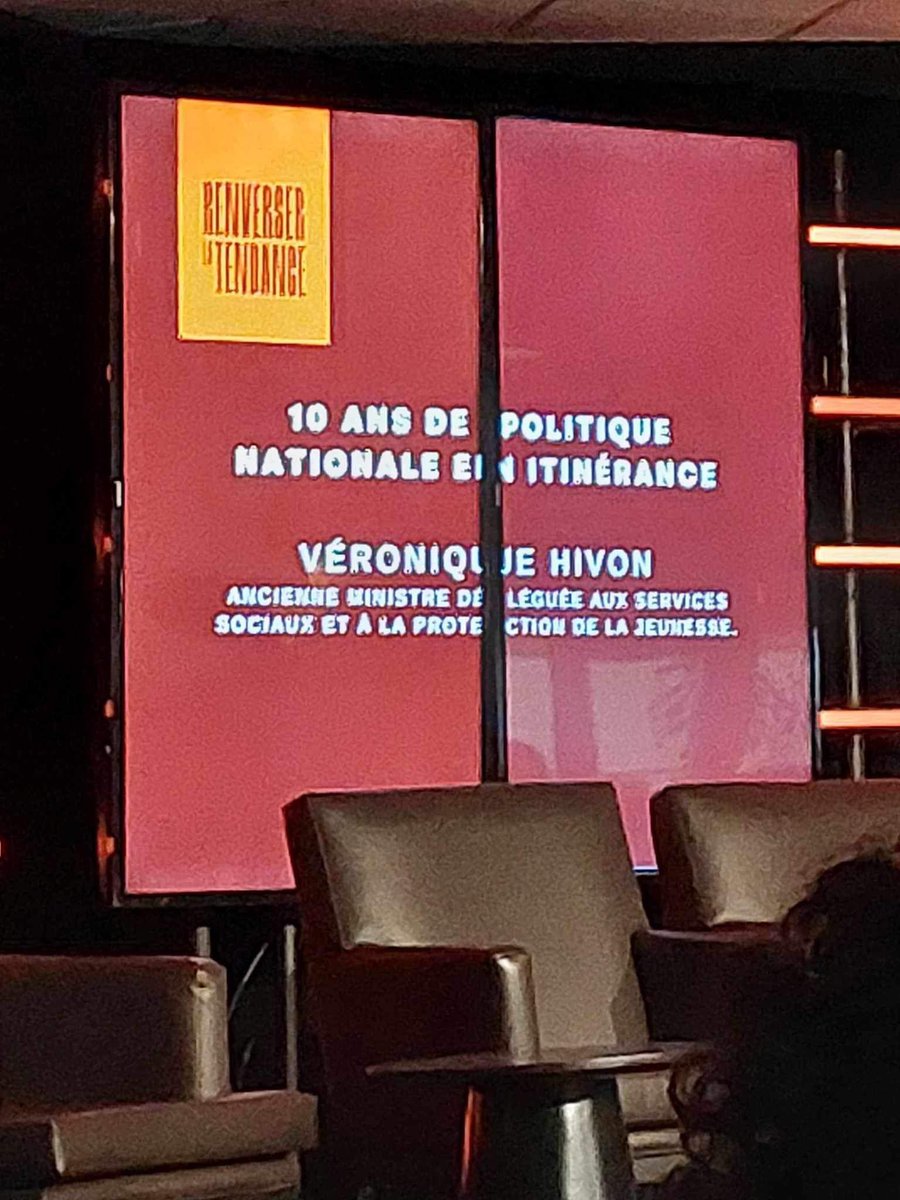 vhivon's tweet image. J’ai été invitée à prendre la parole aux 4e États généraux sur l’itinérance pour faire un clin d’œil aux 10 ans de la politique nationale que j’ai pilotée, inspirée des conclusions des 1ers Etats généraux. Idées + mobilisation du milieu sont puissantes. Il faut les écouter.