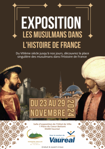 AF__Paris's tweet photo. 🔴À l'occasion de l'exposition "Les Musulmans dans l'Histoire de France" à @vaureal, l'Action française a tenu à rappeler ce qu'est l'Islam en France :

🇫🇷Quartiers corrompus, massacres par les fils du "vivre ensemble" — la République est coupable des maux de l'Étranger ! https://t.co/cP26Nfi4Hn