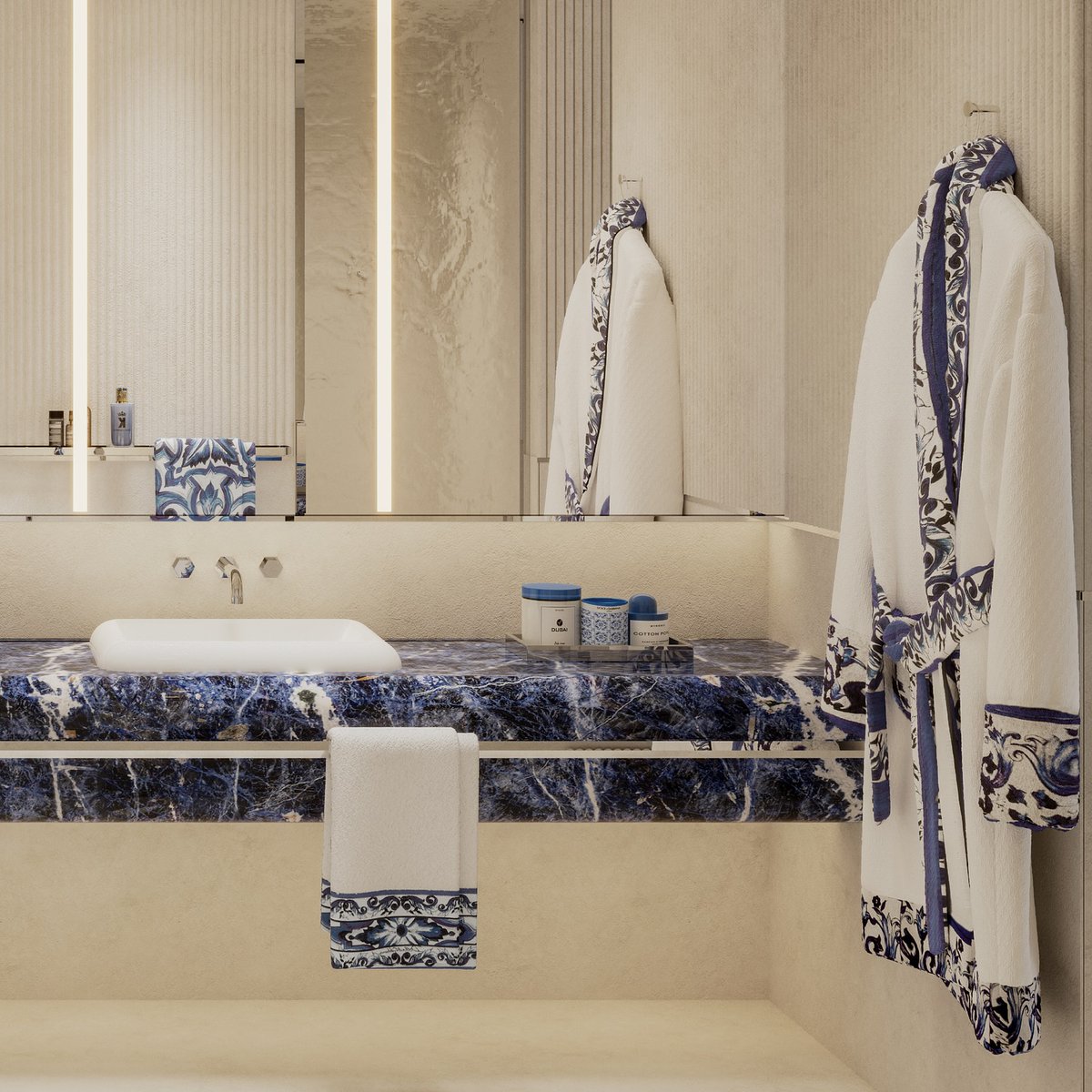 SB_Estates's tweet photo. Blue Sodalite - The allure of Blue.
This stunning gemstone, with its enchanting blue, inspires tranquility and trust. Similarly, the rich blue tones in Dolce &amp; Gabbana’s designs weave a narrative of elegance and sophistication... https://t.co/l0AJxgcASu