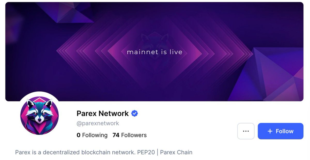 parexnetwork's tweet photo. We’re officially verified on the #CMC Community platform! 🎉

Check out our profile here: 👉 https://t.co/NCWUPOaIOT

We’re excited to start sharing updates and articles directly on CMC as we continue to build an amazing #community together. https://t.co/eSQO1gzn8E