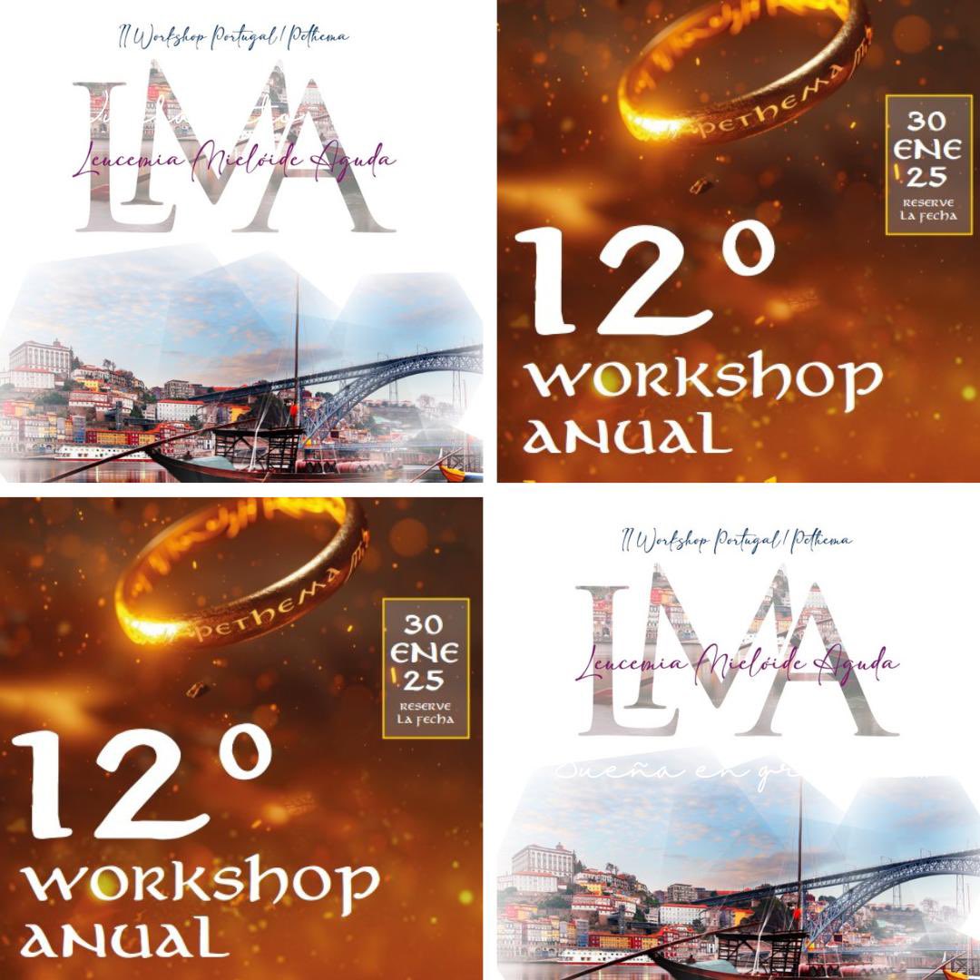 _pethema's tweet photo. Próximas citas PETHEMA ⬇️

📅 28 y 29 noviembre en Oporto: II Workshop LMA PETHEMA en Portugal 

📅 30 y 31 enero: 12* Workshop anual Leucemia Mieloblástica Aguda PETHEMA

Información ampliada: https://t.co/hrMrErcDeD https://t.co/T0GMtjIGJn