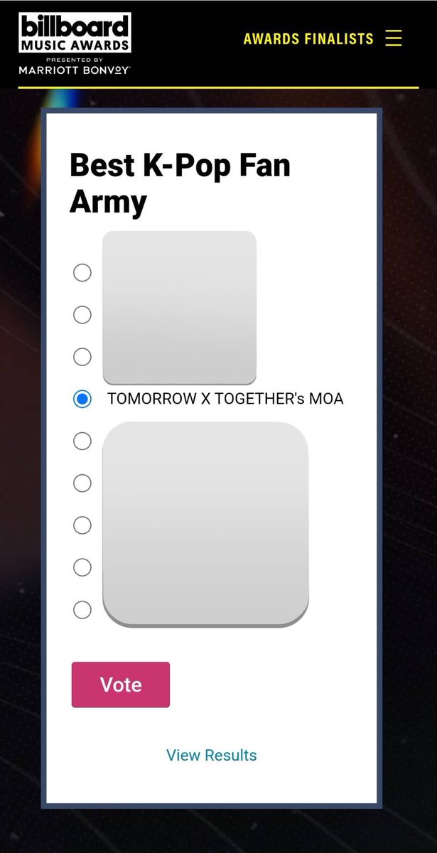 txt_voteJP's tweet photo. 📣#拡散希望

#BBMAs2024 
【🇺🇸 Billboard Music Awards 2024】

ファン投票🗳️
https://t.co/rikD2KtIyA

📍TXTを選んでVOTEをクリックし投票完了

※詳細は情報収集中のため分かり次第更新します

TXTに投票よろしくお願いします❗️ https://t.co/MZTrPnUQvX