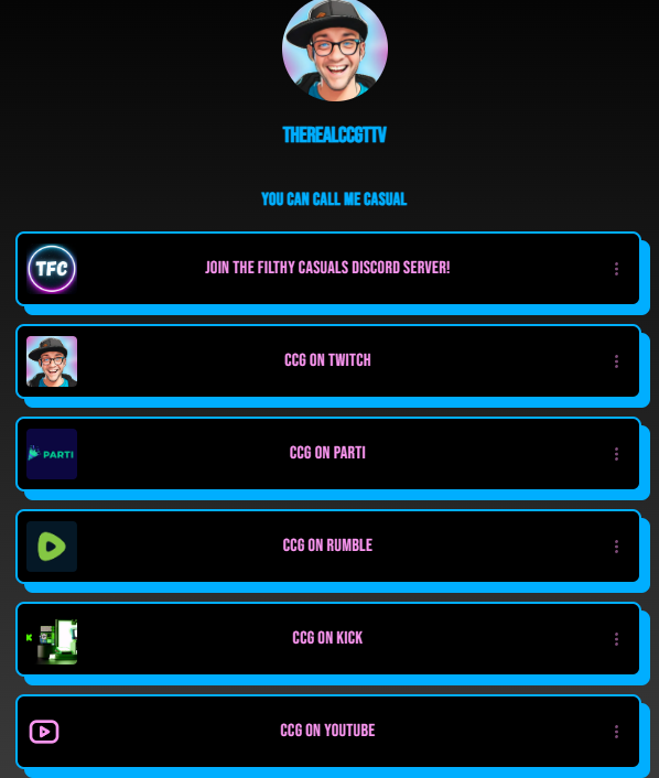 PurplePaxStudio's tweet photo. Presenting my Top 5! (Besides le Discord)
I added a Parti to the menu! π₯³ππ
@jointheparti #PartiStreamers #PartiStream https://t.co/EaEUnMpRSM