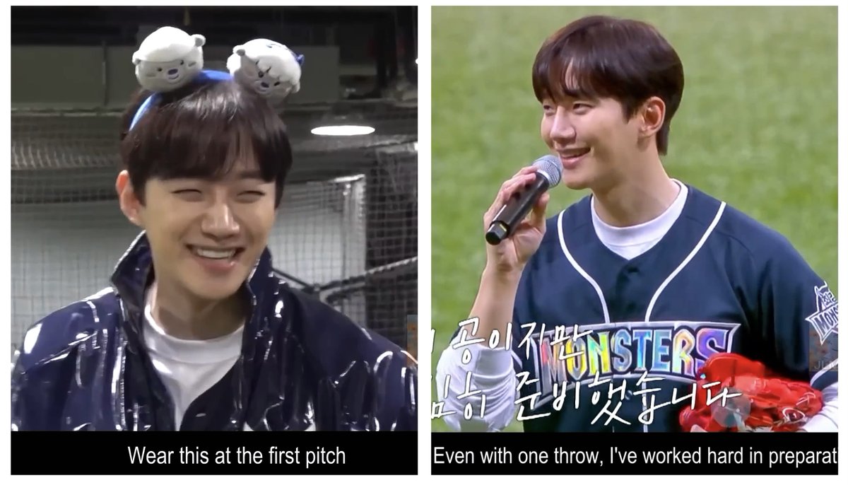 jlml718's tweet photo. [ENG SUB] #LeeJunho #Junho Baseball First Pitch + Behind the "Field" Junho Cut with Full English Subtitles. 🚫 Do not download my subbed video and post under your own SNS account! Do not remove my watermark! Do not use my video for your own photo edits! Thank you!🚫 #Engsub 

Follow through the link:
https://t.co/HjuMwKOnPW