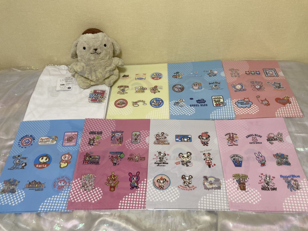 pakupurinn's tweet photo. U・ω・U『エンジェルブルーのオンラインで、よやくしたクリアファイルとティーシャツとどいたプリっ🩵💙🩵🌈😆🌈🩵💙🩵
すきなタイプのデザインで、ちょーきにいってるプリっ😆💕💕』
#PIXIUM
#ANGELBLUE https://t.co/ILJvr0X73j