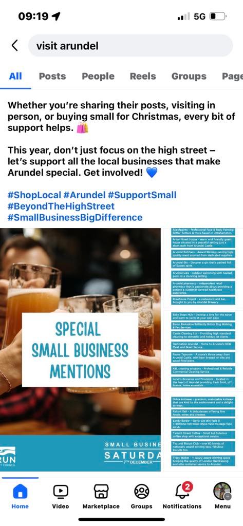 Found it !!! Thanks to those pointing out it's on Visit Arundel page. Unfortunately we are blocked and banned from their socials. Didn't pay my subs I guess .. supporting us by sharing is all we can hope for, thanks to Visit Arundel for all your undying support. .. love you all