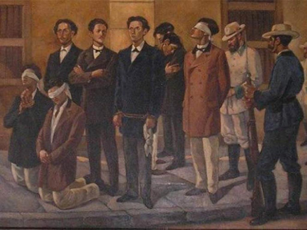 MMarreroCruz's tweet photo. Con profundo dolor recordamos el injusto crimen cometido el 27 de noviembre de 1871, que cobró la vida de ocho jóvenes estudiantes de Medicina, inocentes. 

153 años después, ellos no están #NiOlvidadosNiMuertos

#TenemosMemoria https://t.co/bQWFjyB2kr
