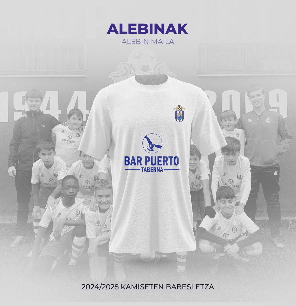 👕 Kamiseten Babesletza👕

🍻 Barpuerto tabernak 🍻babestuko du Alebin mailako taldea 2024/2025 denboraldian.
