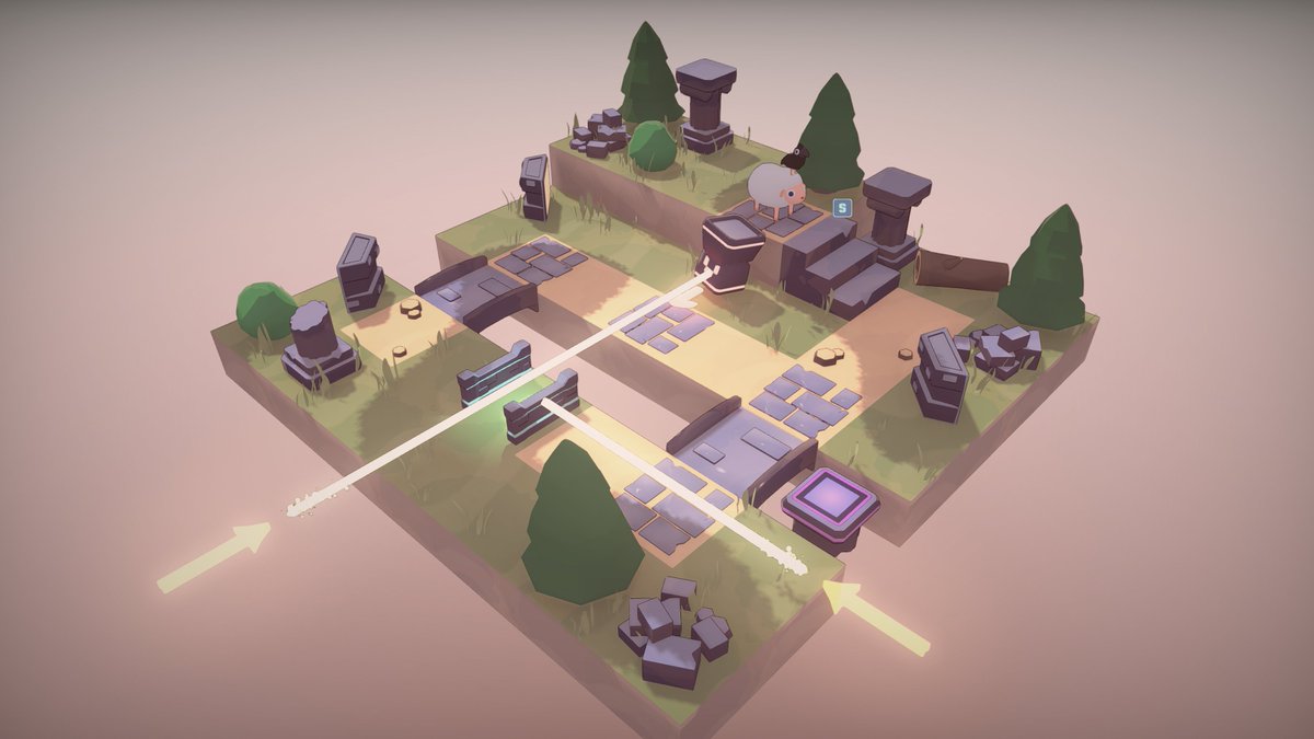 foxid_gamedev's tweet image. New sign of life: I&apos;m still working on Millumi and I think you&apos;ll like it. I&apos;m finally happy with the look. Hope to show you more soon.

Stay tuned, Foxid.
#madewithgodot #mirror #puzzle #steam