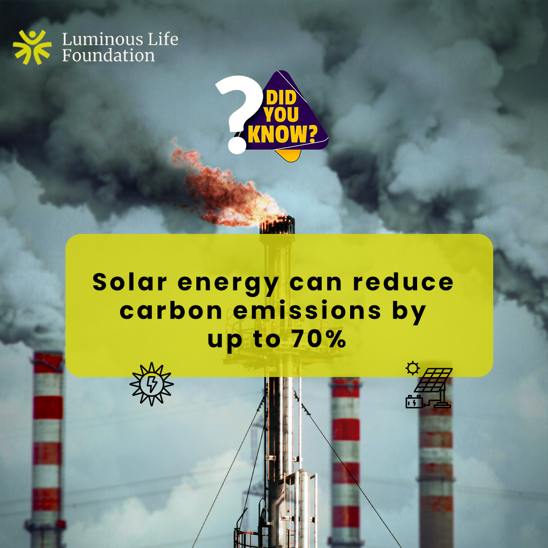 Luminous_Life_F's tweet photo. The UN reports that fossil fuels (coal, oil, gas) are the biggest drivers of climate change🏭
To prevent the worst climate impacts, we must reduce our reliance on fossil fuels and invest in clean energy sources such as solar energy.☀
.
#electricity #power #sdg7 #luminouslife https://t.co/rw4rmDhWYo