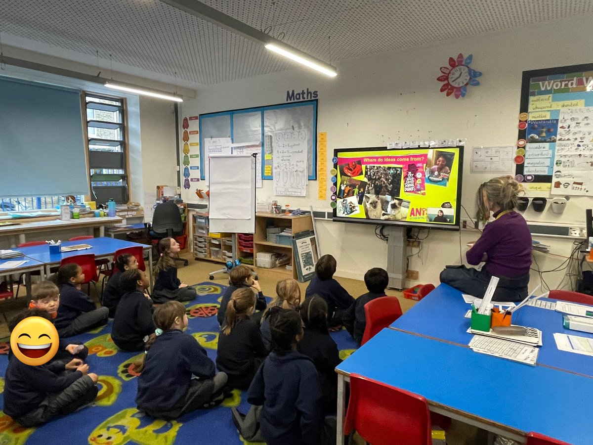 Y3 and Y4 had a great session with award-winning author Serena Patel this morning. Her series ‘Aisha, Accidental Detective’ is now being developed for TV!