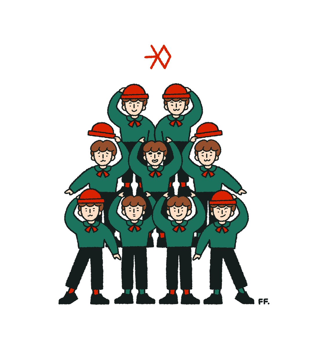 ff_illust's tweet photo. First Snow ❄️
#EXO #엑소 https://t.co/s7j14HATrQ