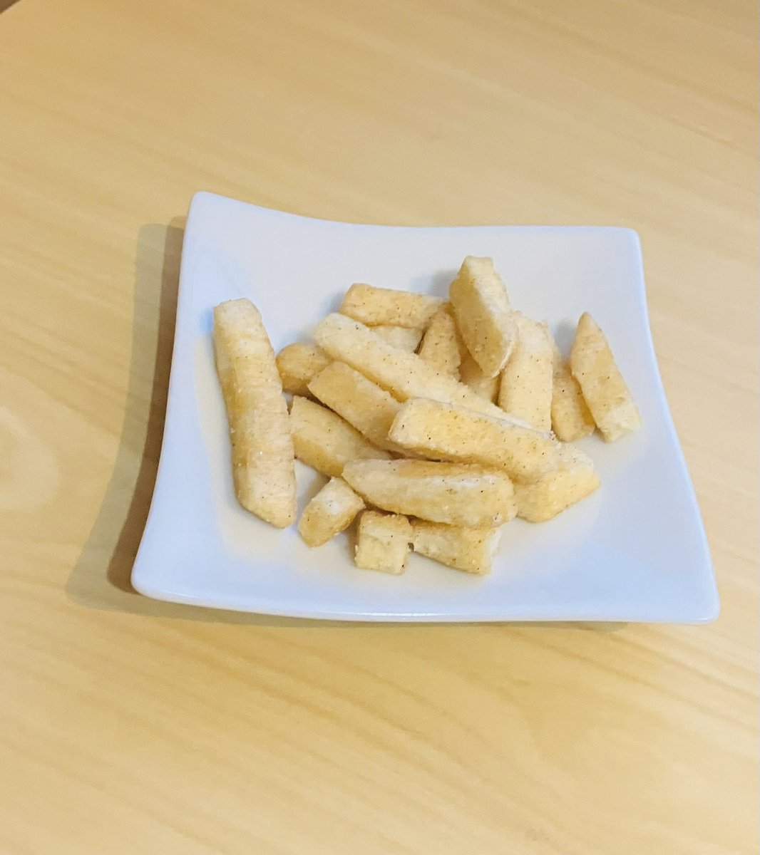 design_kenken's tweet image. 氷結のオマケのつまみ美味いわ😋
じゃがポックルの食感でピリ辛濃い味で酒に合う🤤