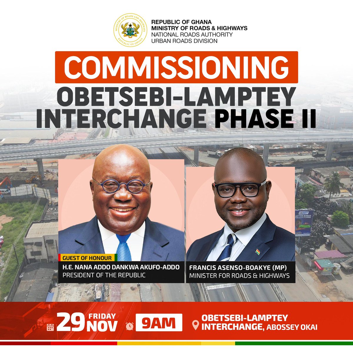 Department of Urban Roads - Ghana tweet media