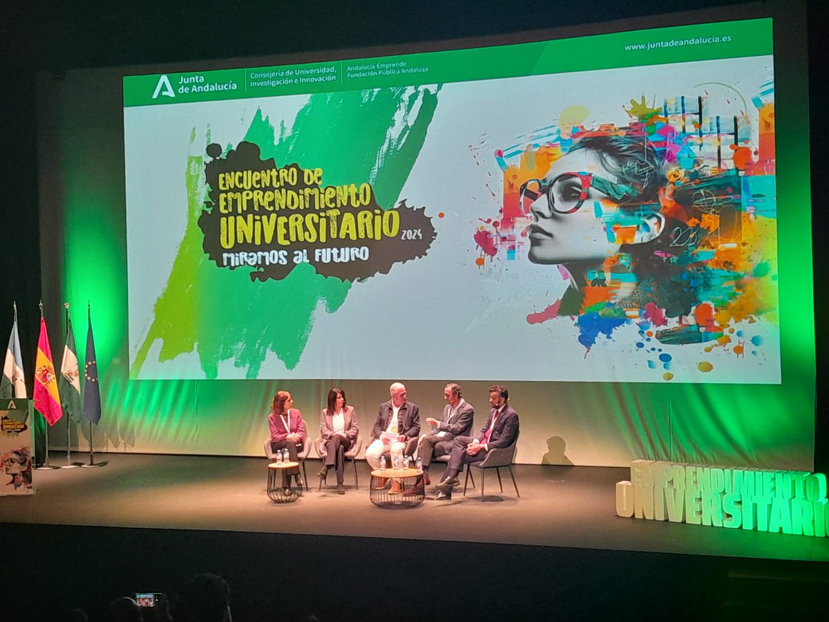 #EncuentroEmprendimientoUniversitario

Actividad emprendedora y empresarial ↔️Cooperación interinstitucional

Modera: José A. Naranjo <a href="/UNIAuniversidad/">Universidad Intern. de Andalucía</a>
🔸Francisco Rincón <a href="/pablodeolavide/">Pablo de Olavide</a> 
🔸<a href="/JMPrietoPastor/">José Maria Prieto</a> <a href="/cadesevilla/">Andalucía Emprende Sevilla</a> #CADEUPO
🔸Rosa Vallecillo <a href="/ujaen/">Universidad de Jaén</a> 
🔸Silvia Llamas <a href="/cadejaen/">Andalucía Emprende Jaén</a>