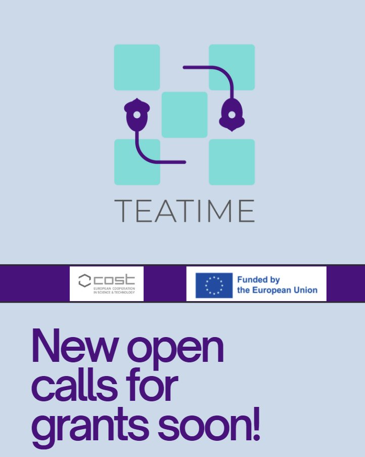 COST TEATIME is heading toward its final year! We will soon open the calls for new grants, so stay tuned ...

#grants #networking #behavior #InMice #research #animalresearch <a href="/COSTprogramme/">COST</a>