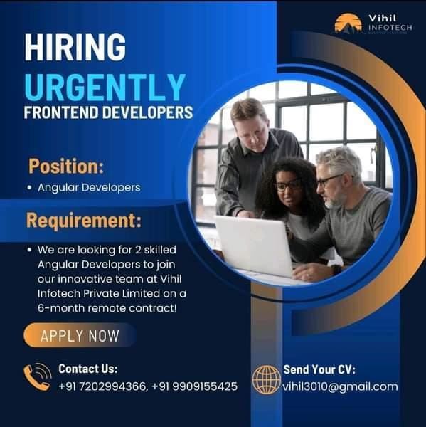 mahebodi's tweet image. #Jobvacancy_Alert #Angular #remotejobs #Contract