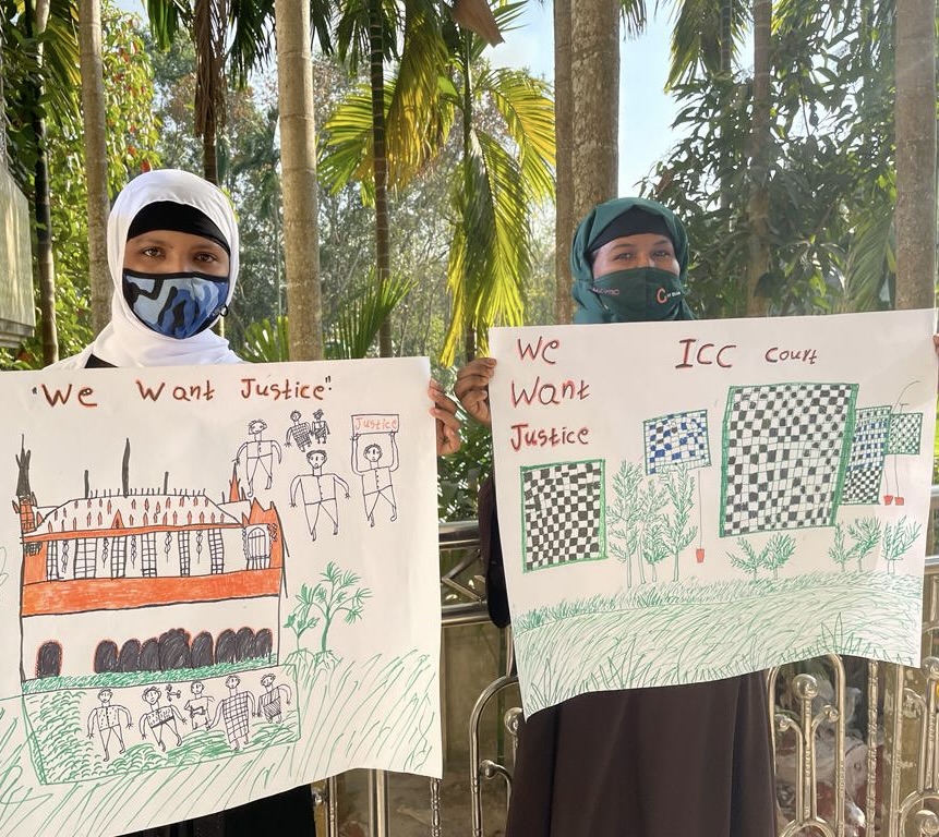 Legal Action Worldwide (LAW) (@legalactionww) on Twitter photo A milestone in the fight for international justice for the #Rohingya people today and an emotional day for the survivors in Cox's Bazar!
First time the Prosecutor to the <a href="/IntlCrimCourt/">Int'l Criminal Court</a> files for an arrest warrant against Commander-in-Chief of Myanmar's armed forces! This is a A milestone in the fight for international justice for the #Rohingya people today and an emotional day for the survivors in Cox's Bazar!
First time the Prosecutor to the <a href="/IntlCrimCourt/">Int'l Criminal Court</a> files for an arrest warrant against Commander-in-Chief of Myanmar's armed forces! This is a