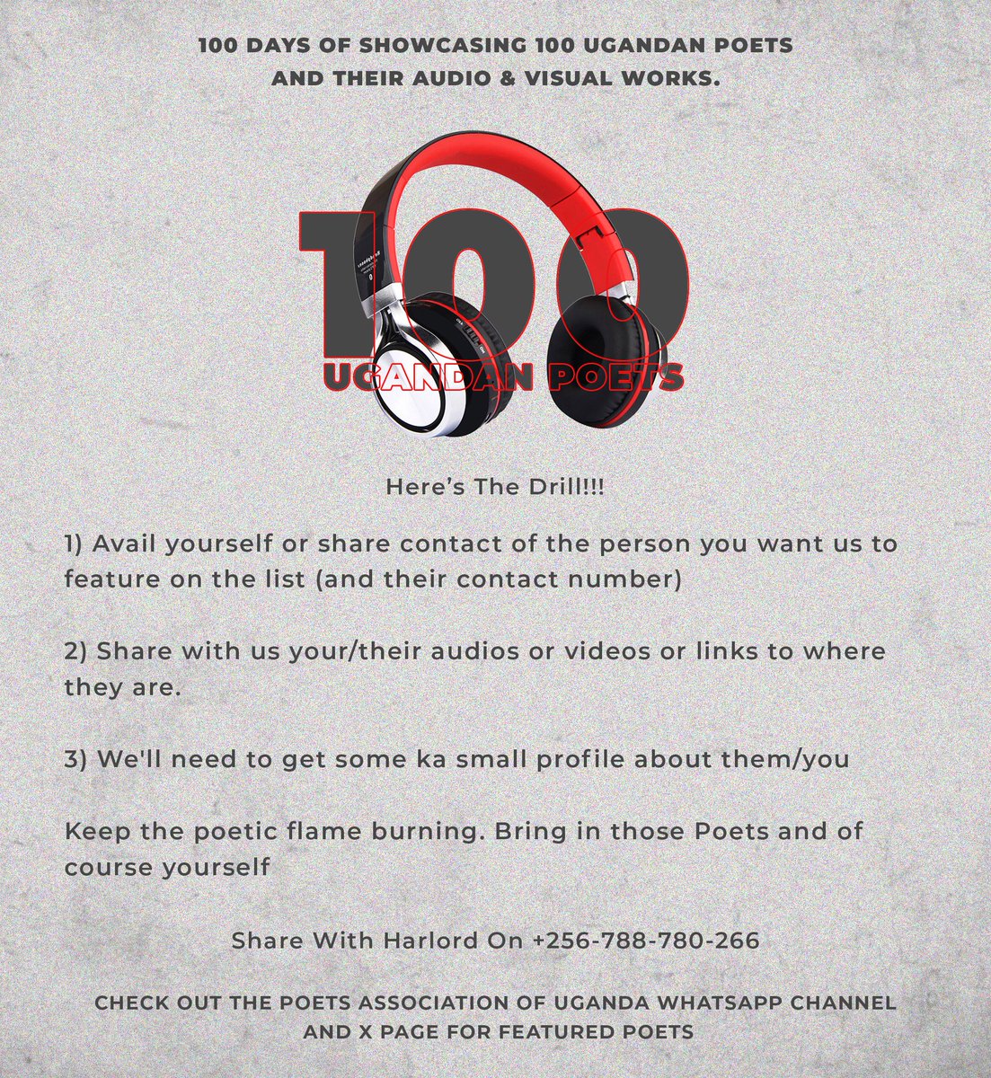 Poets Association of Uganda tweet media