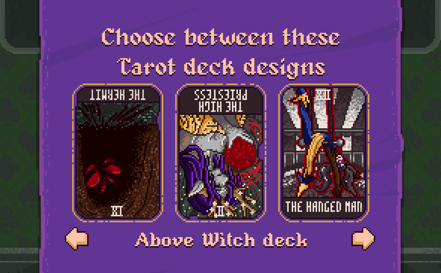 some new tarot deck designs (by yours truly) will be available in <a href="/DnDG_game/">Dungeons & Degenerate Gamblers</a> 👀👀👀

<a href="/YogscastGames/">Yogscast Games ➡️ EGX!</a>