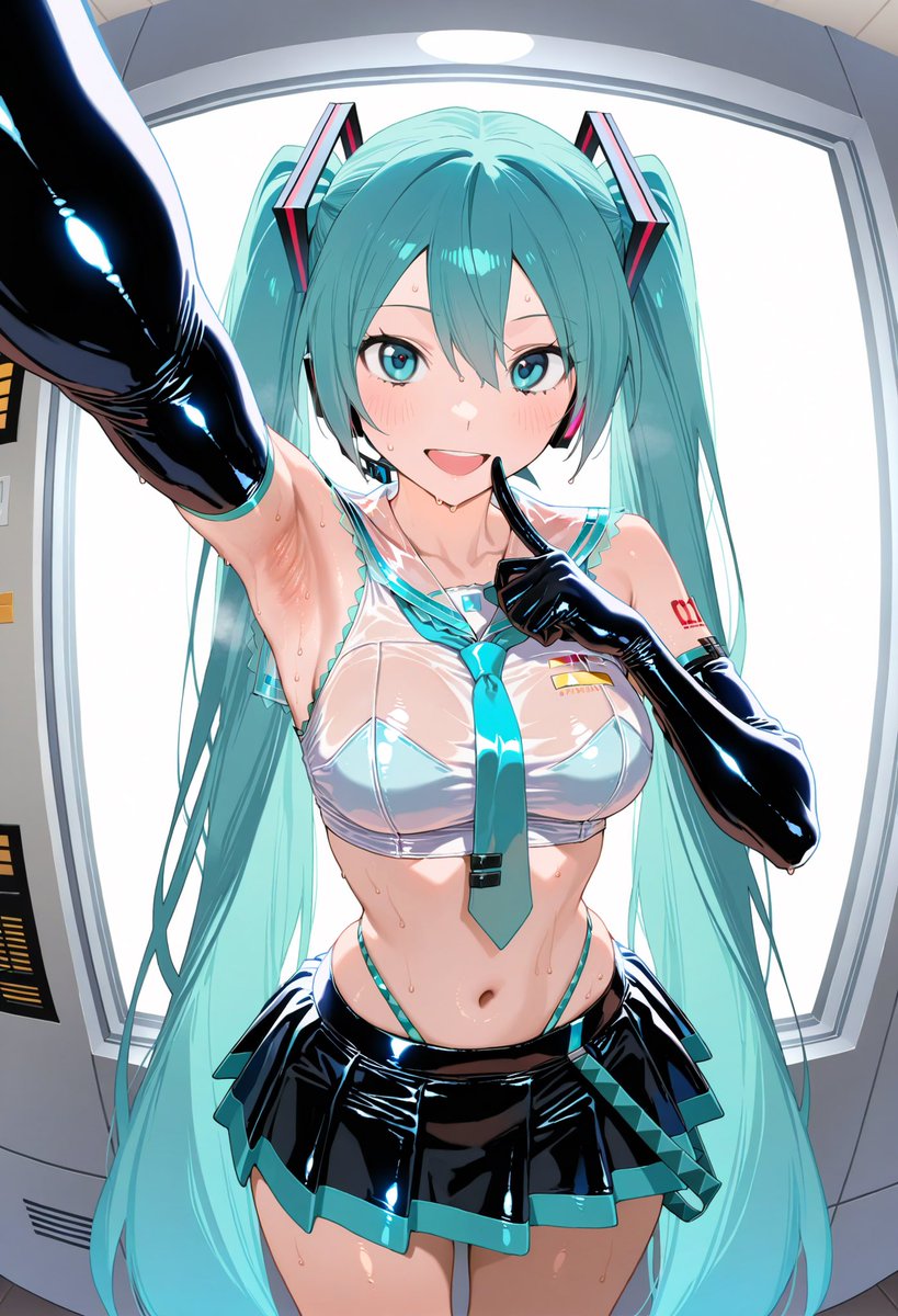 hige_cat_maao's tweet photo. 自撮り

#AiArtworks #AIイラスト #SDXL #初音ミク #hatsunemiku https://t.co/lT1T8pXgV2
