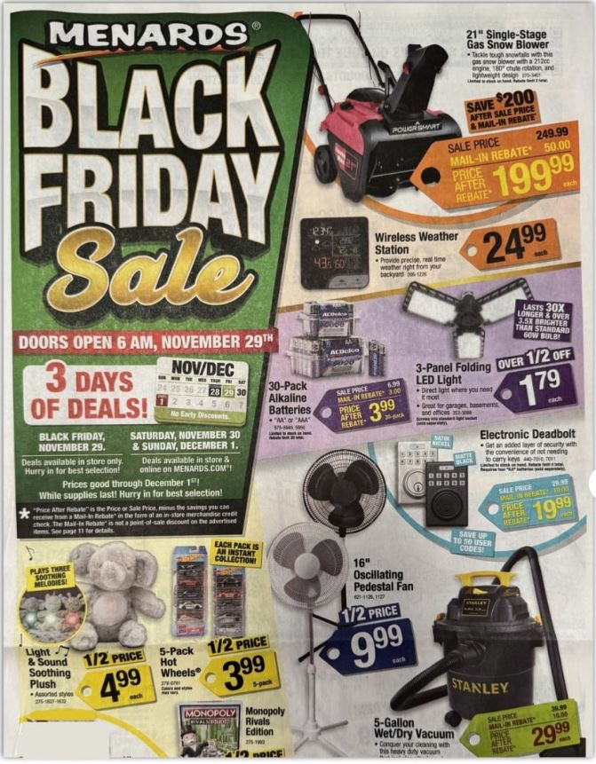 Black Friday tweet media