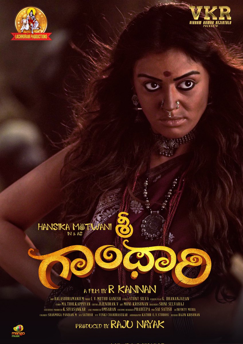 Today Box Office (@todayboxoffice) on Twitter photo #SriGandhari starring <a href="/ihansika/">Hansika</a> is coming to theatres in December ๐ฟ๐ฅ
Trailer ๐ youtu.be/cDGinOQQvkU
<a href="/Dir_kannanR/">kannan</a> @Masalapix #RajuNayak #LachhuramProductions #SaraswatiDevelopers
<a href="/actor_shirish/">๐๐๐ฉ๐ง๐ค ๐จ๐๐๐ง๐๐จ๐</a> <a href="/Brigidasagaoffl/">Brigida saga</a>
<a href="/balasubramaniem/">DOP_Balasubramaniem</a> <a href="/silvastunt/">silva stunt</a>
<a href="/LVGANESAN/">LV GANESAN</a> <a href="/iam_LVM/">LV Muthukumarasamy</a>
<a href="/Jijendran_V/">Jijendran Ji</a> #SriGandhari starring <a href="/ihansika/">Hansika</a> is coming to theatres in December ๐ฟ๐ฅ
Trailer ๐ youtu.be/cDGinOQQvkU
<a href="/Dir_kannanR/">kannan</a> @Masalapix #RajuNayak #LachhuramProductions #SaraswatiDevelopers
<a href="/actor_shirish/">๐๐๐ฉ๐ง๐ค ๐จ๐๐๐ง๐๐จ๐</a> <a href="/Brigidasagaoffl/">Brigida saga</a>
<a href="/balasubramaniem/">DOP_Balasubramaniem</a> <a href="/silvastunt/">silva stunt</a>
<a href="/LVGANESAN/">LV GANESAN</a> <a href="/iam_LVM/">LV Muthukumarasamy</a>
<a href="/Jijendran_V/">Jijendran Ji</a>