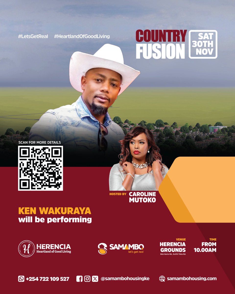 SamamboHousing's tweet photo. Come celebrate, unwind, and make lasting memories at Herencia���  a place where community and lifestyle converge.
We look forward to welcoming you!
#herencia #samambohousing #gatedcommunity #festive #thika #RealEstate #investing #nairobi #kenya https://t.co/ZR7Haxin9F