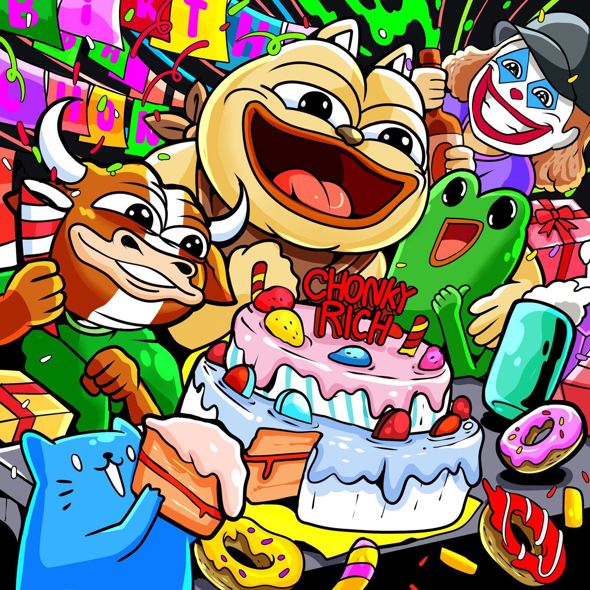 1 YEAR AGO TODAY A FAT CAT WAS BORN 

THANK YOU TO EVERYONE WHO HAS SUPPORTED US