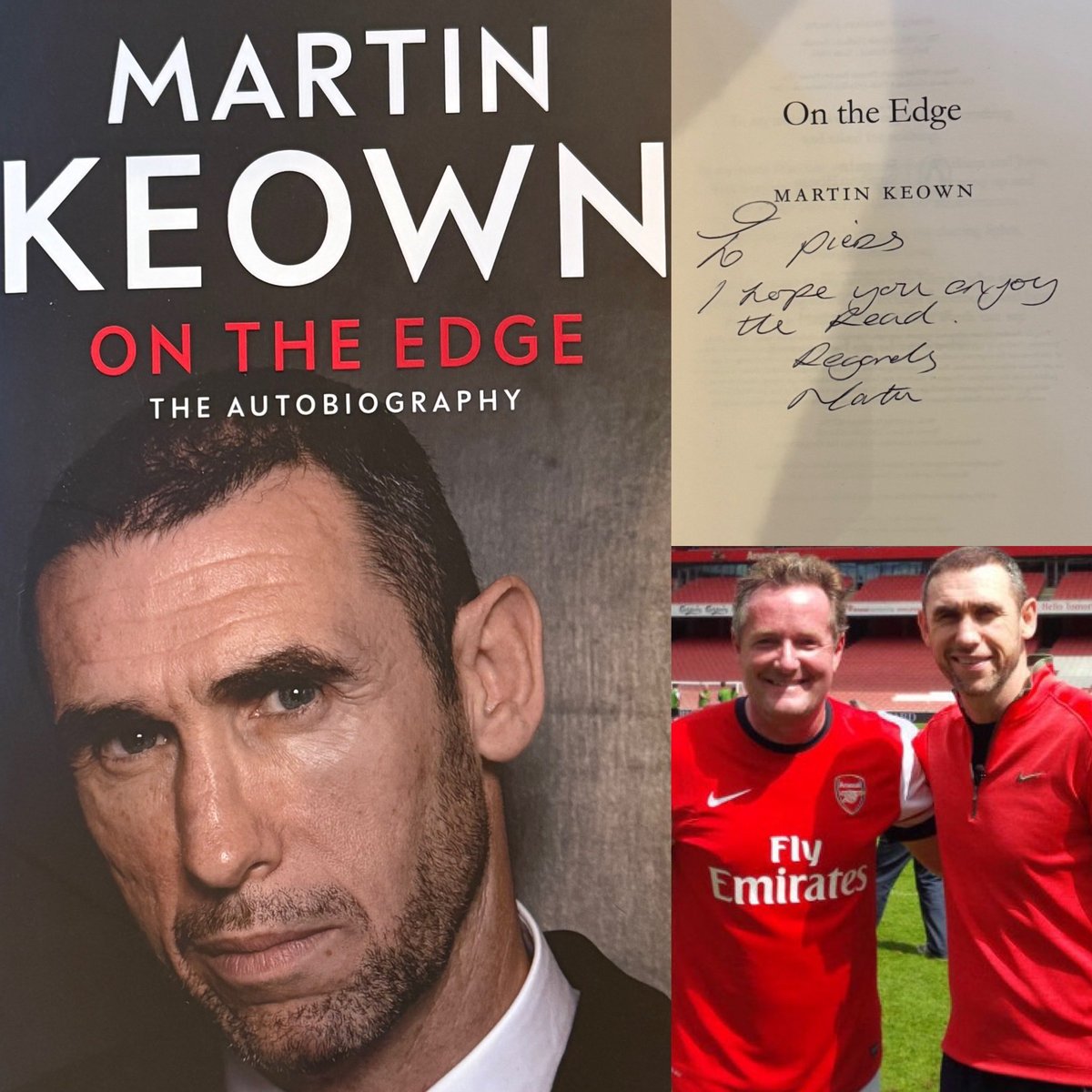 Thanks for your book ⁦<a href="/martinkeown5/">Martin Keown</a>⁩ - I loved it. 
You were one of my all-time favourite Arsenal players and everything I like in a footballer: passionate, loyal, hard-grafting, never-say-die, and a winner. The book’s a great read - link here: 
linktr.ee/martinkeownbook