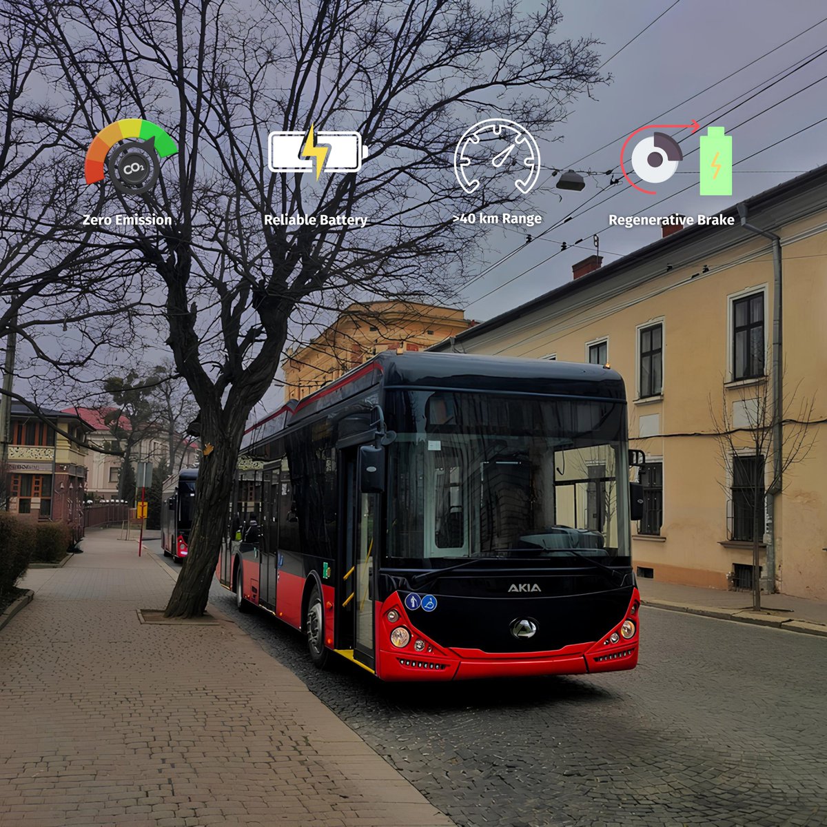 ulasimas_tr's tweet image. #AKIA #UltraTB12 #Trolleybus #ZeroEmission #SustainableTransportation