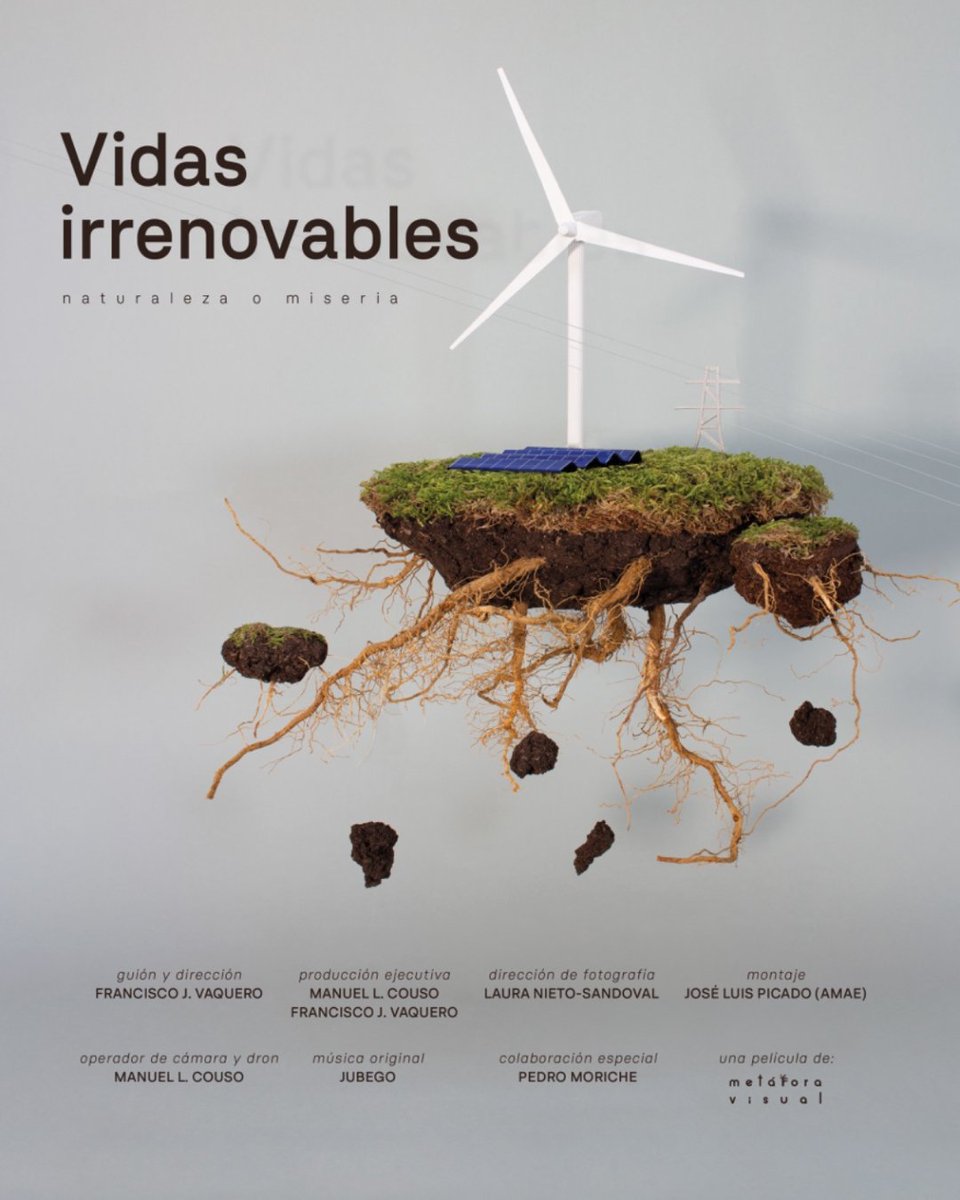 📽️ Pre-estrena del documental VIDAS IRRENOVABLES.

Del 2 al 8 de desembre a Valls, El Pla de Santa Maria, Vilafranca del Penedès, Reus, El Masroig, El Perelló, Tarragona, Verdú i Montblanc. 

Entrada gratuïta amb taquilla inversa

gepec.cat/vidas-irrenova…