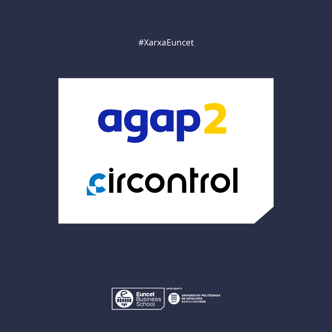 La #XarxaEuncet continua creixent! 🚀

Agap2group i Circontrol s’han unit recentment a les més de 500 companyies que ja col·laboren i impulsen el desenvolupament dels seus negocis aprofitant el potencial dels estudiants de l'Euncet Business School 🚀.