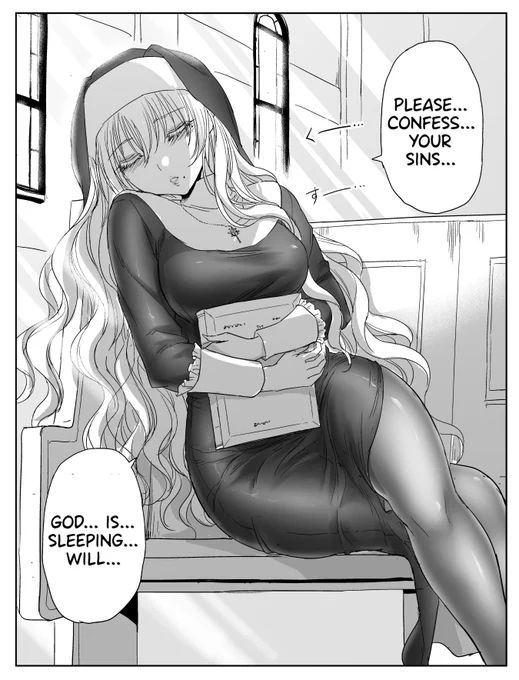 @man_Arihred English Version! [The Sister with Strength, asleep.] (1/2) 