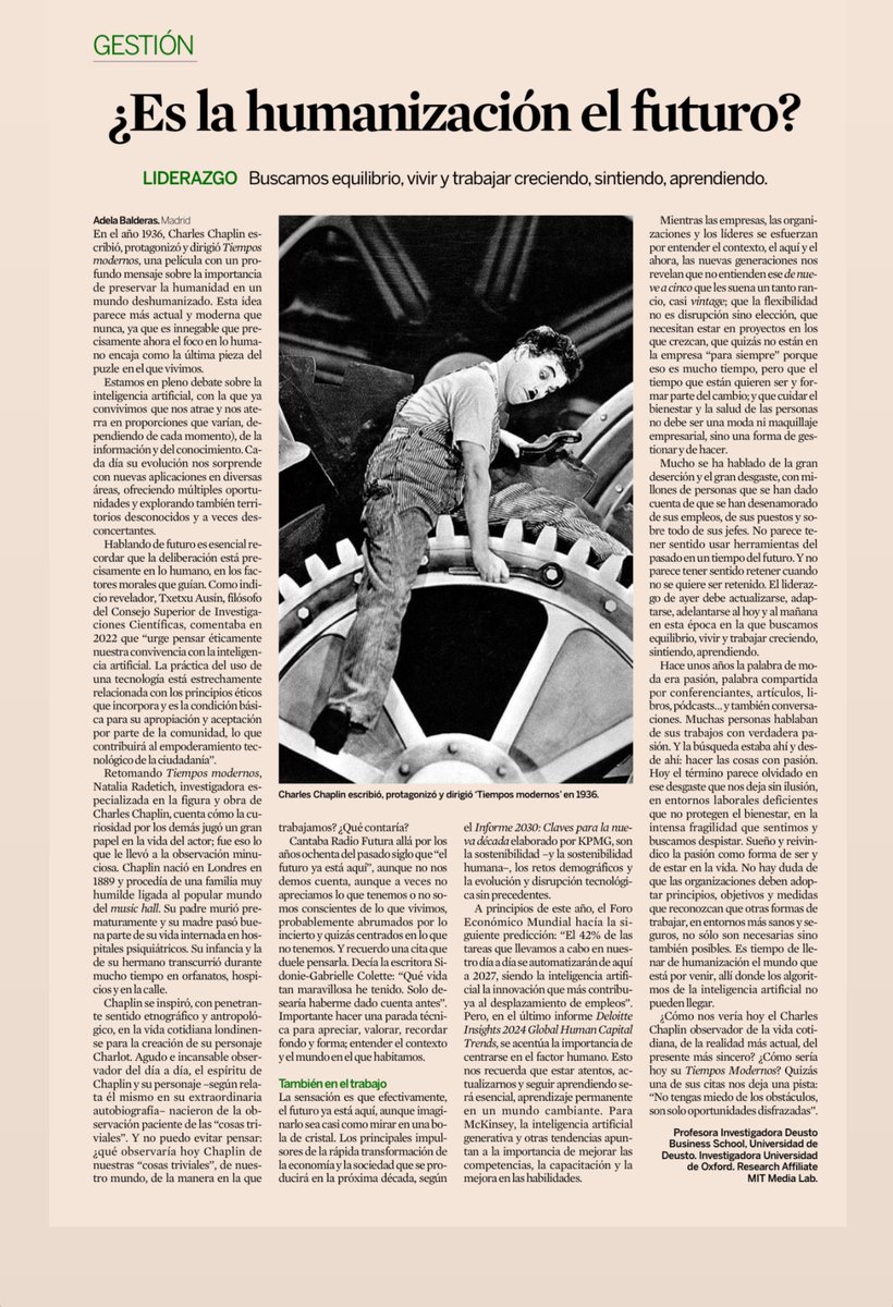 adelabalderas's tweet image. Retomando #humanizacin y #futuro @expansioncom