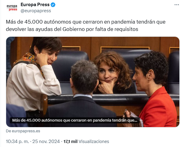 JUAN MARTIN QUEROL RODRIGUEZ tweet media
