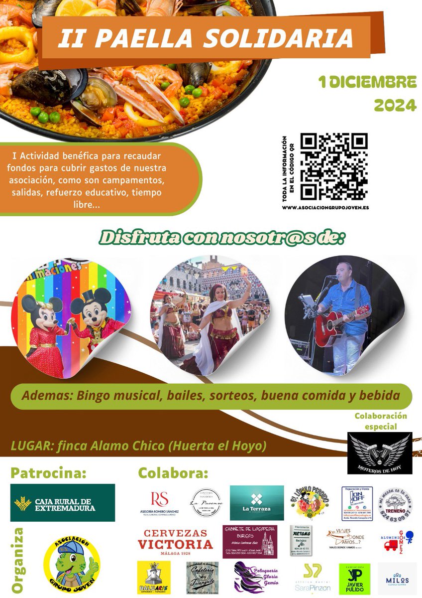 Domingo, 1 diciembre, Ruta motera en Badajoz con paella solidaria:
blogs.hoy.es/moterosdehoy/2…