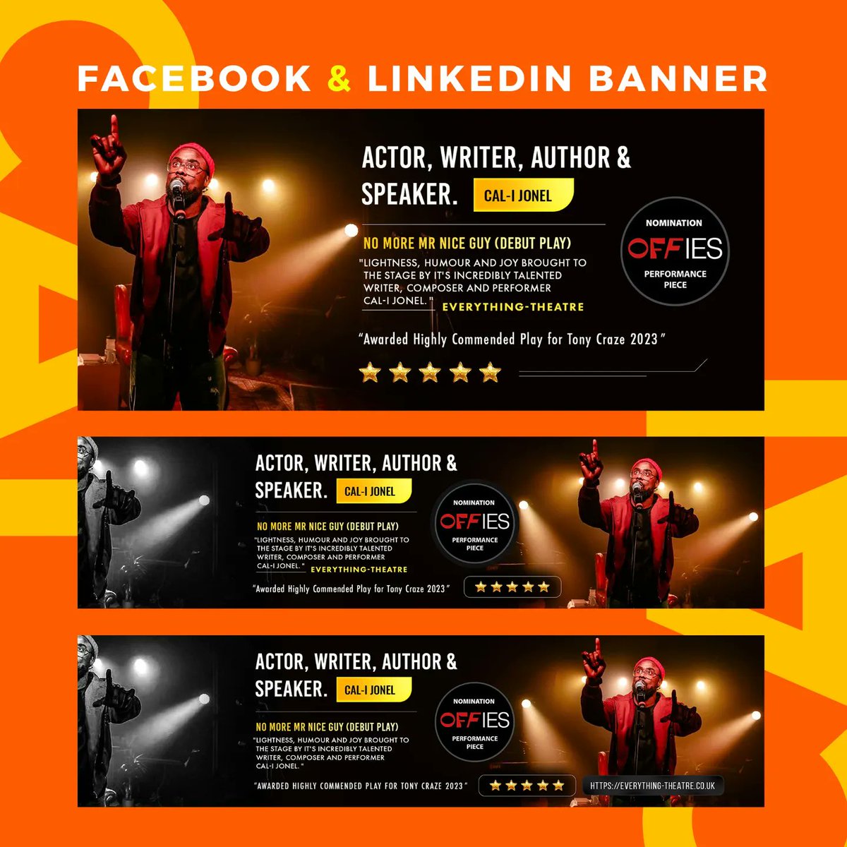 dan_creativ's tweet photo. Hi everyone 👋🏾
Social Media Covers

#banners #flyers #visualdesigner #midweek #gh #uk #ng https://t.co/L9fjy7A6fD