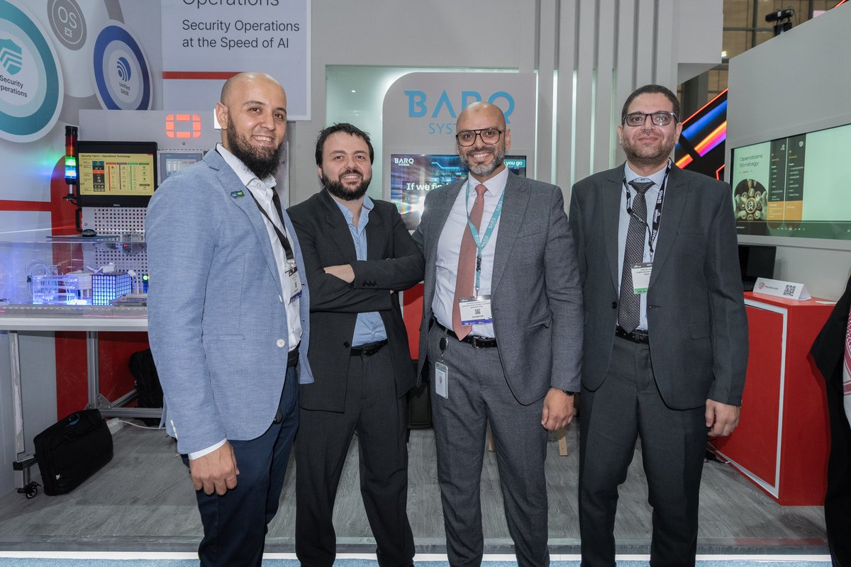BARQSystems's tweet photo. Another successful day at Black Hat 2024! 

We're excited to collaborate with our partners and customers to shape the future of cybersecurity.

Join us on our pod at Fortinet Booth H1.M10 to learn more.

#BARQSystems #blackhat #cybersecurity https://t.co/30XjkE7HgL