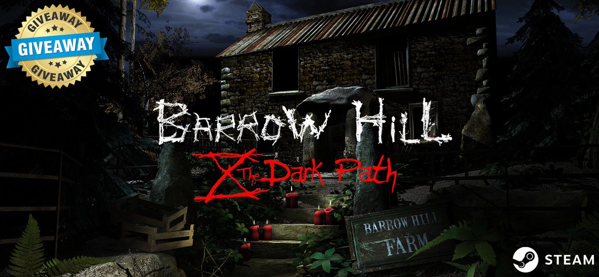 "Barrow Hill: The Dark Path" PC/Steam

- Repost ♻️
- Follow me + <a href="/PlayStationGN/">PlayStation Game News</a>
- Tag a friend in comments 💬

Ends in 3 hours! ⏰
Giveaway Sponzored by @OnlineJ0EY
📧DM me to sponsor a giveaway like this!
#Giveaways #FreeGames #Steam