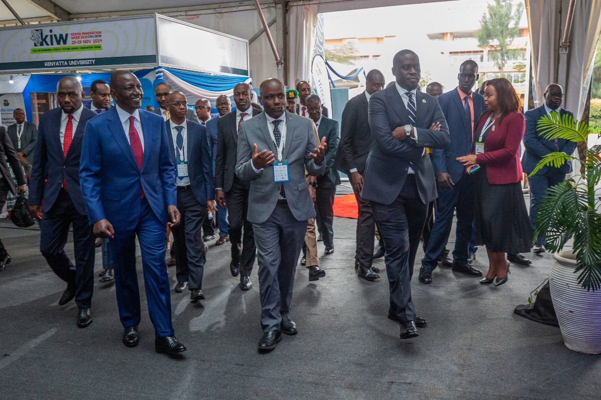 KEMRI-Wellcome Trust (@kemri_wellcome) on Twitter photo We were thrilled to host the President <a href="/WilliamsRuto/">William Samoei Ruto, PhD</a> at our booth during <a href="/KenyaInnovWeek/">Kenya Innovation Week 2024</a>! In partnership with <a href="/FCDOResearch/">FCDO Research, Science and Technology</a>, we showcased our impactful research and innovative science tools that promote public engagement and how we build sustainable research capacity. We were thrilled to host the President <a href="/WilliamsRuto/">William Samoei Ruto, PhD</a> at our booth during <a href="/KenyaInnovWeek/">Kenya Innovation Week 2024</a>! In partnership with <a href="/FCDOResearch/">FCDO Research, Science and Technology</a>, we showcased our impactful research and innovative science tools that promote public engagement and how we build sustainable research capacity.