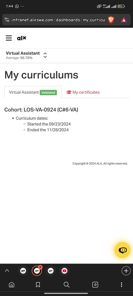 ChuksChinazor's tweet photo. I am now a Certified Virtual Assistant 🎉🙏🏽 Thank you @alx_africa for this great opportunity.

I am available for freelance jobs.  
Customer Support, Internet Research, Calendar Management, Inbox Management, Data Entry, and Travel Management 😎🫱🏽‍🫲🏽 https://t.co/CW7rB8JLfN