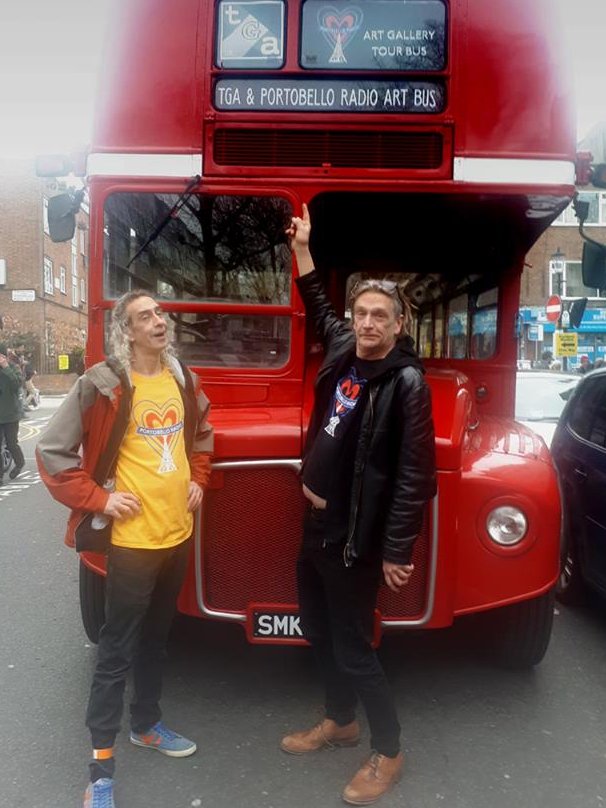 We're going on the #ArtBus again this Saturday 30th Nov 2024, Meet at 269 Portobello Rd at 12hr UK for a FREE tour around the #Art #Galleries in N. West London, then off to Jealous Shoreditch, XYZ in Chancery Lane &amp; back to W11 for 17hr #live #performance #radio #music &amp; more...